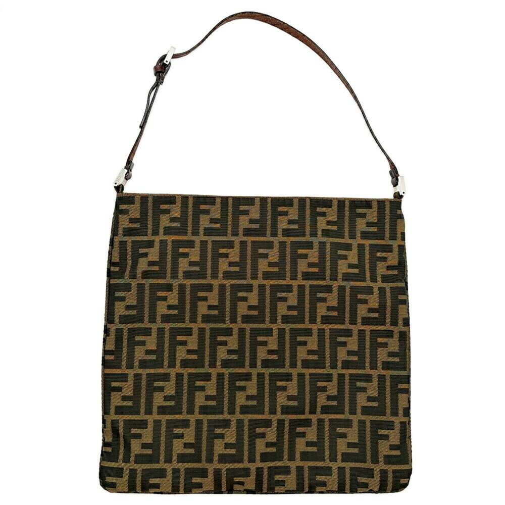 Fendi Buckle Strap Hobo Zucca Canvas #333147F85B